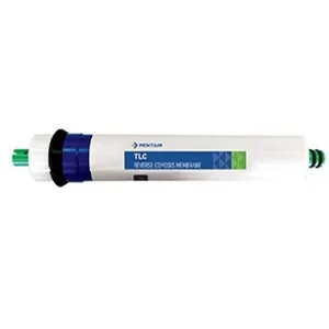<p>The Pentek TLC (Thin Layer Composite) is an industry-leading residential reverse osmosis membrane engineered to deliver high-quality water across a broad range of water chemistries. Each membrane is factory-tested to meet strict performance requirements before shipment, ensuring consistent rejection performance out of the box.</p>
<p>Built as a 100% dry membrane, the TLC maximizes shelf life while maintaining high rejection stability even at elevated input TDS levels - making it a dependable core component for residential RO systems. Its standard dimensions are designed to fit commonly available RO membrane housings, simplifying replacement across a wide range of systems.</p>
<p>The TLC-24, TLC-36, TLC-50, and TLC-75 variants are NSF/ANSI Standard 58 certified for the reduction of contaminants including arsenic, barium, cadmium, hexavalent and trivalent chromium, copper, turbidity, fluoride, lead, radium 226/228, selenium, and TDS. The TLC-100 is tested and certified by NSF International to Standard 58 for material requirements only.</p>
<p>Key Features:<br>- Thin Layer Composite (TLC) membrane technology<br>- 100% dry membrane construction maximizes shelf life<br>- High rejection stability at high input TDS<br>- Standard dimensions fit commonly available RO membrane housings<br>- NSF/ANSI Standard 58 certified (TLC-24/36/50/75) for reduction of arsenic, barium, cadmium, chromium, copper, turbidity, fluoride, lead, radium, selenium, and TDS<br>- Available in multiple GPD (gallons per day) output ratings to match system capacity</p>
<p>Specifications:<br>Brand: Pentair<br>Product Line: Pentek TLC<br>Membrane Type: Thin Layer Composite (TFC/TLC)<br>Standard Dimensions: 11.75" length x 1.79" diameter<br>Available Output Ratings: TLC-24, TLC-36, TLC-50, TLC-75, TLC-100 (GPD)<br>Rejection Rate: Up to 98% (model dependent)<br>pH Range: 4-11<br>Maximum Operating Pressure: 100 psi<br>Maximum Temperature: 120&deg;F<br>Certification: NSF/ANSI Standard 58<br>Note: Not certified to sanitize water or remove cysts, bacteria, or viruses; not for use on microbiologically unsafe water supplies</p>
