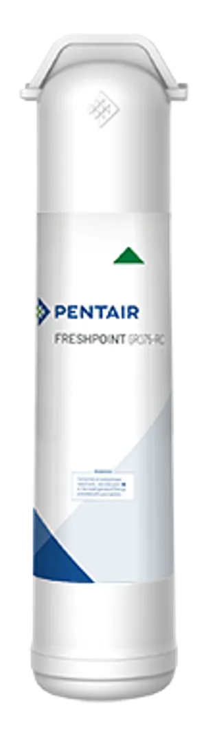 <p>The Pentair FreshPoint GRO75-RC is a high-efficiency reverse osmosis membrane built around industry-leading Thin Layer Composite (TLC) technology, delivering a 75 GPD (gallons per day) flow rate with exceptional water efficiency. While most standard RO membranes operate at a 3:1 waste-to-product ratio (25% recovery), the GRO75-RC achieves a 1:1 ratio - 50% recovery - meaning for every gallon of water sent to the drain, you get a full gallon of purified RO water. No other membrane in the industry matches this efficiency claim.</p>
<p>The GRO75-RC is NSF certified to reduce PFOA/PFOS ("forever chemicals"), giving it meaningful protection against persistent contaminants in addition to standard RO filtration performance. As a direct replacement membrane for the FreshPoint GRO-475 and GRO-575 RO systems, it's a straightforward swap for maintaining system performance over time.</p>
<p>Key Features:<br>- Thin Layer Composite (TLC) membrane technology<br>- 75 GPD (gallons per day) flow rate<br>- 1:1 purified-to-wastewater ratio - 50% recovery, double the efficiency of standard RO membranes<br>- NSF certified to reduce PFOA/PFOS ("forever chemicals")<br>- Direct replacement membrane for FreshPoint GRO-475 and GRO-575 systems<br>- Significantly reduces water waste compared to conventional RO membranes</p>
<p>Specifications:<br>Brand: Pentair<br>Product Line: FreshPoint<br>Model: GRO75-RC (Part No. 4005743; also referenced as 655122 / 655122-96)<br>Membrane Type: Thin Layer Composite (TLC)<br>Flow Rate: 75 GPD<br>Recovery Rate: 50% (1:1 purified-to-wastewater ratio)<br>Certification: NSF certified to reduce PFOA/PFOS<br>Compatible Systems: FreshPoint GRO-475B, GRO-475BP, GRO-475M, GRO-575B, GRO-575M (system part numbers 161111, 161112, 161114, 161151, 161152)</p>