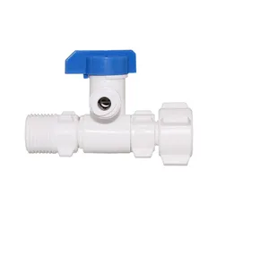 ANGLE STOP BALL VALVE WITH 1/2" FITTING INCLUDED