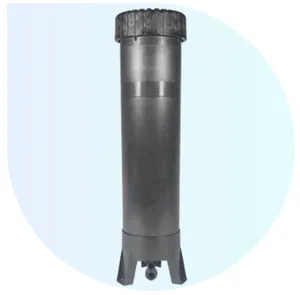 <p>The Clack Hydro-Cure&reg; Cartridge Tank (Part# C3100C) is a seamless, injection-molded tank built from glass-filled composite material, engineered for superior strength and pressure handling in water filtration systems. Its continuous, one-piece construction eliminates weak seams found in traditional multi-part tanks, delivering long-term durability for residential and light commercial applications. Tank only &mdash; head and elbow fittings sold separately.</p>
<p>Key Features:<br>- Part # C3100C &mdash; tank only (head and elbows not included)<br>- Seamless, injection-molded glass-filled composite construction<br>- Pressure range: 20-125 psi (1.4-8.6 bar)<br>- Temperature range: 40-110&deg;F (4-43&deg;C)<br>- Compatible with 3 different micron-range sediment filter cartridges<br>- Additional sediment/carbon filter options in development<br>- 5-year manufacturer warranty<br>- Made in the USA</p>
<p>Pairs with Hydro-Cure sediment filter cartridges (1, 5, 25, and 50 micron, including dual-gradient options) for pre-treatment, point-of-entry, or point-of-use filtration. Optional accessories include bypass valves and vertical 90&deg; union adapter kits.</p>