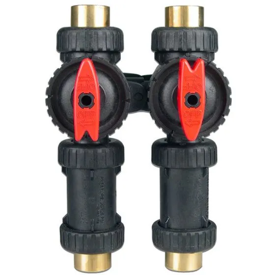 <p>Can be used with any brand of filter valve, softener valve, or in/out filter (all kind of adapters are available)<br>For valves 1&rdquo; (V3006), 1.25&rdquo; (V3006), 1.5&rdquo; (V3097), 2&rdquo; (V3098), 3&rdquo; (V3099)<br>Operating pressure: 20-125 psi<br>Operating temperature: 40-110 &deg;F (4-43 &deg;C)<br>For installation on cold water supply only</p>