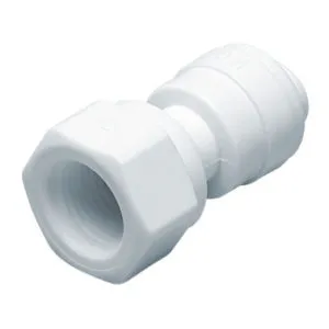<h3 data-start="253" data-end="292"><strong data-start="257" data-end="292">Faucet Adapters &ndash; Polypropylene</strong></h3>
<p data-start="294" data-end="588">Enhance your water filtration system with our high-quality Faucet Adapters, designed for reliable performance and ease of use. Constructed from durable polypropylene, these adapters ensure long-lasting service in various water treatment applications.​</p>
<p data-start="590" data-end="607"><strong data-start="590" data-end="607">Key Features:</strong></p>
<ul data-start="609" data-end="1264">
<li data-start="609" data-end="731">
<p data-start="611" data-end="731"><strong data-start="611" data-end="649">Robust Polypropylene Construction:</strong> Offers excellent chemical resistance and durability, making them suitable for diverse water filtration environments.​</p>
</li>
<li data-start="733" data-end="840">
<p data-start="735" data-end="840"><strong data-start="735" data-end="758">Secure Connections:</strong> Designed to provide tight, leak-free seals with standard tube sizes, maintaining system integrity.​</p>
</li>
<li data-start="842" data-end="1057">
<p data-start="844" data-end="1057"><strong data-start="844" data-end="870">Versatile Application:</strong> Ideal for use in residential, commercial, and industrial water filtration systems, including reverse osmosis units and deionized water setups.​</p>
</li>
<li data-start="1059" data-end="1264">
<p data-start="1061" data-end="1264"><strong data-start="1061" data-end="1101">Temperature and Pressure Resilience:</strong> Capable of handling pressures up to 150 psi at 70&deg;F, ensuring reliable performance under various operating conditions.​</p>
</li>
</ul>
<p data-start="1266" data-end="1286"><strong data-start="1266" data-end="1286">Available Sizes:</strong></p>
<div>
<div>
<table class="min-w-full" data-start="1288" data-end="1425">
<thead data-start="1288" data-end="1313">
<tr data-start="1288" data-end="1313">
<th data-start="1288" data-end="1300">Item Part</th>
<th data-start="1300" data-end="1313">Tube Size</th>
</tr>
</thead>
<tbody data-start="1340" data-end="1425">
<tr data-start="1340" data-end="1360">
<td class="max-w-[calc(var(--thread-content-max-width)*2/3)]" data-start="1340" data-end="1354">AQF FAU 14T</td>
<td class="max-w-[calc(var(--thread-content-max-width)*2/3)]" data-start="1354" data-end="1360">&frac14;"</td>
</tr>
<tr data-start="1361" data-end="1425">
<td class="max-w-[calc(var(--thread-content-max-width)*2/3)]" data-start="1361" data-end="1375">AQF FAU 38T</td>
<td class="max-w-[calc(var(--thread-content-max-width)*2/3)]" data-start="1375" data-end="1380">⅜"</td>
</tr>
</tbody>
</table>
</div>
</div>
<p data-start="1427" data-end="1444"><strong data-start="1427" data-end="1444">Applications:</strong></p>
<ul data-start="1446" data-end="1842">
<li data-start="1446" data-end="1517">
<p data-start="1448" data-end="1517">Reverse osmosis systems​</p>
</li>
<li data-start="1519" data-end="1603">
<p data-start="1521" data-end="1603">Deionized and purified water systems​</p>
</li>
<li data-start="1605" data-end="1676">
<p data-start="1607" data-end="1676">Laboratory water setups​</p>
</li>
<li data-start="1678" data-end="1756">
<p data-start="1680" data-end="1756">Commercial beverage dispensing​</p>
</li>
<li data-start="1758" data-end="1842">
<p data-start="1760" data-end="1842">General water treatment applications</p>
</li>
</ul>
<p>&nbsp;</p>
