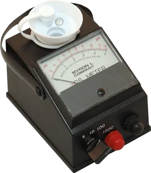 <h3><strong>DS/pDS Meters&trade; Specifications:</strong></h3>
<table>
<tbody>
<tr>
<td><strong>Ranges: Conductivity</strong>
<p>&nbsp;</p>
<p><strong>pH</strong></p>
</td>
<td>1, 3, 4 or 5 depending on model, <span style="font-weight: 400;">2-12 pH (pDS Meters only)</span>
<p>&nbsp;</p>
<p>(See meters table)</p>
</td>
</tr>
<tr>
<td><strong>Readout:</strong></td>
<td>2&frac12; in. taut-band shock resistant meter</td>
</tr>
<tr>
<td><strong>Units of Measure*</strong></td>
<td>Choice of parts per million (ppm) TDS or micromhos (&micro;M)/microsiemens (&micro;S) conductivity</td>
</tr>
<tr>
<td><strong>Accuracy: Conductivity</strong>
<p>&nbsp;</p>
<p><strong>pH</strong></p>
</td>
<td>&plusmn;2% full scale&nbsp;
<p>&nbsp;</p>
<p>&plusmn;0.2 pH units</p>
</td>
</tr>
<tr>
<td><strong>Repeatability</strong></td>
<td>&plusmn;1%</td>
</tr>
<tr>
<td><strong>Temperature<br>Compensation</strong></td>
<td>Automatic (to 25&deg;C/77&ordm;F) for conductivity samples between 10-71&deg;C/50-160&deg;F</td>
</tr>
<tr>
<td><strong>Calibration</strong>
<p>&nbsp;</p>
<p><strong>Controls</strong></p>
</td>
<td>Conductivity&nbsp;
<p>&nbsp;</p>
<p>pH Zero and pH Gain</p>
</td>
</tr>
<tr>
<td><strong>Electrodes (built-in)&nbsp;</strong></td>
<td>Conductivity: Never need replatinizing pH: KCl gel-filled, field replaceable</td>
</tr>
<tr>
<td><strong>Cell Cup</strong></td>
<td>Chip and crack resistant polyethylene</td>
</tr>
<tr>
<td><strong>Circuitry</strong></td>
<td>Very stable; requires minimal recalibration</td>
</tr>
<tr>
<td><strong>Power</strong></td>
<td>One 9 volt battery supplied;&nbsp;
<p>&nbsp;</p>
<p>Battery Life: &gt;2000 tests/1 year</p>
</td>
</tr>
<tr>
<td><strong>Dimensions</strong></td>
<td>3.4 W x 4.5 D x 4.0 H in./&nbsp;
<p>&nbsp;</p>
<p>86 W x 114 D x 102 H mm</p>
</td>
</tr>
<tr>
<td><strong>Weight</strong></td>
<td>1 lb./0,45 kg</td>
</tr>
</tbody>
</table>
<p><strong><em> *</em></strong><em>1 &micro;M (micromho) = 1 &micro;S (microsiemen)</em></p>
<h3><strong>DS Meters&trade;:</strong></h3>
<table>
<tbody>
<tr>
<td><strong>Model</strong></td>
<td><strong>512T4*</strong></td>
<td><strong>512M5*</strong></td>
<td><strong>512T5*</strong></td>
<td><strong>512T10*</strong></td>
<td><strong>532M1*</strong></td>
<td><strong>532T1*</strong></td>
<td><strong>532T2*</strong></td>
<td><strong>EP-10</strong></td>
<td><strong>EP</strong></td>
</tr>
<tr>
<td><strong>Range(s)</strong></td>
<td>0-2500</td>
<td>0-5000</td>
<td>0-5000&nbsp;</td>
<td>0-10,000</td>
<td>0-50
<p>&nbsp;</p>
<p>0-500</p>
<p>0-5000</p>
</td>
<td>0-50
<p>&nbsp;</p>
<p>0-500</p>
<p>0-5000</p>
</td>
<td>0-25
<p>&nbsp;</p>
<p>0-250</p>
<p>0-2500</p>
</td>
<td>0-10
<p>&nbsp;</p>
<p>0-100</p>
<p>0-1000</p>
<p>0-10000</p>
</td>
<td>0-0.5
<p>&nbsp;</p>
<p>0-5</p>
<p>0-50</p>
<p>0-500</p>
<p>0-5000</p>
</td>
</tr>
<tr>
<td><strong>Units Measured</strong></td>
<td>ppm**</td>
<td>&micro;M&nbsp;</td>
<td>ppm</td>
<td>ppm**&nbsp;</td>
<td>&micro;M</td>
<td>ppm&nbsp;</td>
<td>ppm&nbsp;</td>
<td>&micro;M&nbsp;</td>
<td>&micro;M, M&Omega;</td>
</tr>
<tr>
<td><strong>Recommended<br>NIST Standard<br>Solution Key</strong></td>
<td>F</td>
<td>G</td>
<td>G</td>
<td>O</td>
<td>B,D,G</td>
<td>B,D,G</td>
<td>A,C,F</td>
<td>K,M,O</td>
<td>B,D,G</td>
</tr>
</tbody>
</table>
<h3><strong>pDS Meters&trade;:</strong></h3>
<table>
<tbody>
<tr>
<td><strong>Model</strong></td>
<td><strong>T6/PH*</strong></td>
<td><strong>T2/PH*</strong></td>
<td><strong>EP11/PH</strong></td>
</tr>
<tr>
<td><strong>Range(s)</strong></td>
<td>2-12 pH
<p>&nbsp;</p>
<p>0-5000&nbsp;</p>
</td>
<td>2-12 pH
<p>&nbsp;</p>
<p>0-50</p>
<p>0-500</p>
<p>0-5000</p>
</td>
<td>2-12 pH
<p>&nbsp;</p>
<p>0-10</p>
<p>0-100</p>
<p>0-1000</p>
<p>0-10000</p>
</td>
</tr>
<tr>
<td><strong>Units Measured</strong></td>
<td>pH, ppm</td>
<td>pH, ppm</td>
<td>pH, &micro;M</td>
</tr>
<tr>
<td><strong>Recommended<br>NIST Standard<br>Solution Key</strong></td>
<td>G</td>
<td>B,D,G</td>
<td>K,M,O</td>
</tr>
</tbody>
</table>
