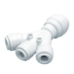 <h3 data-start="222" data-end="269"><strong data-start="226" data-end="269">4-Tube Divider Fittings &ndash; Polypropylene</strong></h3>
<p data-start="271" data-end="573">Enhance your water filtration system with our high-quality 4-Tube Divider Fittings, designed for reliable performance and ease of use. Constructed from durable polypropylene, these fittings ensure long-lasting service in various water treatment applications.​</p>
<p data-start="575" data-end="592"><strong data-start="575" data-end="592">Key Features:</strong></p>
<ul data-start="594" data-end="1595">
<li data-start="594" data-end="795">
<p data-start="596" data-end="795"><strong data-start="596" data-end="634">Robust Polypropylene Construction:</strong> Offers excellent chemical resistance and durability, making them suitable for diverse water filtration environments.​</p>
</li>
<li data-start="797" data-end="1001">
<p data-start="799" data-end="1001"><strong data-start="799" data-end="831">Efficient Flow Distribution:</strong> The divider design allows a single inlet to distribute water evenly across four outlets, ensuring optimal system performance.​</p>
</li>
<li data-start="1003" data-end="1171">
<p data-start="1005" data-end="1171"><strong data-start="1005" data-end="1028">Secure Connections:</strong> Designed to provide tight, leak-free seals with standard tube sizes, maintaining system integrity.​</p>
</li>
<li data-start="1173" data-end="1388">
<p data-start="1175" data-end="1388"><strong data-start="1175" data-end="1201">Versatile Application:</strong> Ideal for use in residential, commercial, and industrial water filtration systems, including reverse osmosis units and deionized water setups.​</p>
</li>
<li data-start="1390" data-end="1595">
<p data-start="1392" data-end="1595"><strong data-start="1392" data-end="1432">Temperature and Pressure Resilience:</strong> Capable of handling pressures up to 150 psi at 70&deg;F, ensuring reliable performance under various operating conditions.​</p>
</li>
</ul>
<p data-start="1597" data-end="1617"><strong data-start="1597" data-end="1617">Available Sizes:</strong></p>
<div>
<div>
<table class="min-w-full" data-start="1619" data-end="1822">
<thead data-start="1619" data-end="1658">
<tr data-start="1619" data-end="1658">
<th data-start="1619" data-end="1635">Item Part</th>
<th data-start="1635" data-end="1645">Tube IN</th>
<th data-start="1645" data-end="1658">Tubes OUT</th>
</tr>
</thead>
<tbody data-start="1699" data-end="1822">
<tr data-start="1699" data-end="1738">
<td class="max-w-[calc(var(--thread-content-max-width)*2/3)]" data-start="1699" data-end="1715">AQF W 3814TT</td>
<td class="max-w-[calc(var(--thread-content-max-width)*2/3)]" data-start="1715" data-end="1725">⅜"</td>
<td class="max-w-[calc(var(--thread-content-max-width)*2/3)]" data-start="1725" data-end="1738">&frac14;"</td>
</tr>
<tr data-start="1739" data-end="1822">
<td class="max-w-[calc(var(--thread-content-max-width)*2/3)]" data-start="1739" data-end="1755">AQF W 1238TT</td>
<td class="max-w-[calc(var(--thread-content-max-width)*2/3)]" data-start="1755" data-end="1765">&frac12;"</td>
<td class="max-w-[calc(var(--thread-content-max-width)*2/3)]" data-start="1765" data-end="1777">⅜"</td>
</tr>
</tbody>
</table>
</div>
</div>
<p data-start="1824" data-end="1841"><strong data-start="1824" data-end="1841">Applications:</strong></p>
<ul data-start="1843" data-end="2235">
<li data-start="1843" data-end="1912">
<p data-start="1845" data-end="1912">Reverse osmosis systems​</p>
</li>
<li data-start="1914" data-end="1996">
<p data-start="1916" data-end="1996">Deionized and purified water systems​</p>
</li>
<li data-start="1998" data-end="2069">
<p data-start="2000" data-end="2069">Laboratory water setups​</p>
</li>
<li data-start="2071" data-end="2149">
<p data-start="2073" data-end="2149">Commercial beverage dispensing​</p>
</li>
<li data-start="2151" data-end="2235">
<p data-start="2153" data-end="2235">General water treatment applications​</p>
</li>
</ul>
<p>&nbsp;</p>