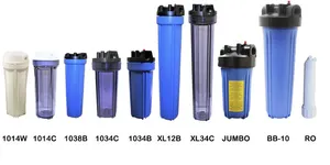 <h2 data-start="215" data-end="249">Water Filter Housings</h2>
<p>Ensure optimal performance and longevity of your water filtration system with our high-quality housings, designed to securely encase your filter cartridges. Available in various sizes, colors, and configurations, these housings are compatible with standard cartridges and meet FDA and NSF quality standards.​</p>
<p data-start="1428" data-end="1449"><strong data-start="1428" data-end="1449">Available Models:</strong></p>
<div>
<table>
<thead>
<tr>
<th>Model</th>
<th>Description</th>
<th>Filter Size</th>
<th>Port Size</th>
<th>Color</th>
</tr>
</thead>
<tbody>
<tr>
<td>RO Standard</td>
<td>Standard housing for RO membrane</td>
<td>RO Membrane</td>
<td>⅛"</td>
<td>White</td>
</tr>
<tr>
<td>1014W</td>
<td>Standard housing</td>
<td>2.5" x 10"</td>
<td>&frac14;"</td>
<td>White</td>
</tr>
<tr>
<td>1014C</td>
<td>Standard housing</td>
<td>2.5" x 10"</td>
<td>&frac14;"</td>
<td>Clear</td>
</tr>
<tr>
<td>1038B</td>
<td>Standard housing</td>
<td>2.5" x 10"</td>
<td>⅜"</td>
<td>Blue</td>
</tr>
<tr>
<td>1012W</td>
<td>Standard housing</td>
<td>2.5" x 10"</td>
<td>&frac12;"</td>
<td>White</td>
</tr>
<tr>
<td>1012C</td>
<td>Standard housing</td>
<td>2.5" x 10"</td>
<td>&frac12;"</td>
<td>Clear</td>
</tr>
<tr>
<td>1034B</td>
<td>Reinforced with pressure cap release</td>
<td>2.5" x 10"</td>
<td>&frac34;"</td>
<td>Blue</td>
</tr>
<tr>
<td>1034C</td>
<td>Reinforced with pressure cap release</td>
<td>2.5" x 10"</td>
<td>&frac34;"</td>
<td>Clear</td>
</tr>
<tr>
<td>XL12B</td>
<td>Reinforced with pressure cap release</td>
<td>2.5" x 20"</td>
<td>&frac12;"</td>
<td>Blue</td>
</tr>
<tr>
<td>XL34B</td>
<td>Reinforced with pressure cap release</td>
<td>2.5" x 20"</td>
<td>&frac34;"</td>
<td>Blue</td>
</tr>
<tr>
<td>XL34C</td>
<td>Reinforced with pressure cap release</td>
<td>2.5" x 20"</td>
<td>&frac34;"</td>
<td>Clear</td>
</tr>
<tr>
<td>JUMBO</td>
<td>High flow with pressure cap release</td>
<td>4.5" x 10"</td>
<td>1"</td>
<td>Blue</td>
</tr>
<tr>
<td>BB-10</td>
<td>High flow with pressure cap release</td>
<td>4.5" x 20"</td>
<td>1"</td>
<td>Blue</td>
</tr>
<tr>
<td>BB-15</td>
<td>High flow with pressure cap release</td>
<td>4.5" x 20"</td>
<td>1&frac12;"</td>
<td>Blue</td>
</tr>
</tbody>
</table>
<p data-start="604" data-end="621"><strong data-start="604" data-end="621">Key Features:</strong></p>
<ul data-start="623" data-end="1426">
<li data-start="623" data-end="770">
<p data-start="625" data-end="770"><strong data-start="625" data-end="650">Durable Construction:</strong> Crafted from robust materials to withstand high pressure and prevent leaks.​</p>
</li>
<li data-start="772" data-end="965">
<p data-start="774" data-end="965"><strong data-start="774" data-end="802">Versatile Compatibility:</strong> Accommodates standard 2.5" x 10" and 2.5" x 20" cartridges, as well as high-flow 4.5" x 10" and 4.5" x 20" cartridges.​</p>
</li>
<li data-start="967" data-end="1134">
<p data-start="969" data-end="1134"><strong data-start="969" data-end="993">Multiple Port Sizes:</strong> Options include ⅛", &frac14;", ⅜", &frac12;", &frac34;", 1", and 1&frac12;" ports to suit various installation requirements.​</p>
</li>
<li data-start="1136" data-end="1274">
<p data-start="1138" data-end="1274"><strong data-start="1138" data-end="1162">Transparent Options:</strong> Clear housings available for visual monitoring of filter condition.​</p>
</li>
<li data-start="1276" data-end="1426">
<p data-start="1278" data-end="1426"><strong data-start="1278" data-end="1301">Reinforced Designs:</strong> Some models feature pressure cap release and reinforcement for added durability.​</p>
</li>
</ul>
</div>
<p data-start="2542" data-end="2559"><strong data-start="2542" data-end="2559">Applications:</strong></p>
<p data-start="2561" data-end="2698">Ideal for use in residential, commercial, and industrial water filtration systems, including:​</p>
<ul data-start="2700" data-end="3044">
<li data-start="2700" data-end="2776">
<p data-start="2702" data-end="2776">Reverse osmosis (RO) systems​</p>
</li>
<li data-start="2778" data-end="2859">
<p data-start="2780" data-end="2859">Under-sink and countertop filters​</p>
</li>
<li data-start="2861" data-end="2938">
<p data-start="2863" data-end="2938">Whole-house filtration setups​</p>
</li>
<li data-start="2940" data-end="3044">
<p data-start="2942" data-end="3044">High-flow applications requiring large cartridge filters​</p>
</li>
</ul>
<p data-start="3046" data-end="3081"><strong data-start="3046" data-end="3081">Why Choose Our Filter Housings?</strong></p>
<p data-start="3083" data-end="3386">Our housings are engineered for reliability and ease of maintenance, ensuring your filtration system operates efficiently and effectively. With a wide range of options to choose from, you can find the perfect housing to match your specific filtration needs.​</p>
<p data-start="3388" data-end="3527">For more information or to place an order, please <a href="https://www.allforwater.com/contact/">contact us</a>.</p>
<p>&nbsp;</p>