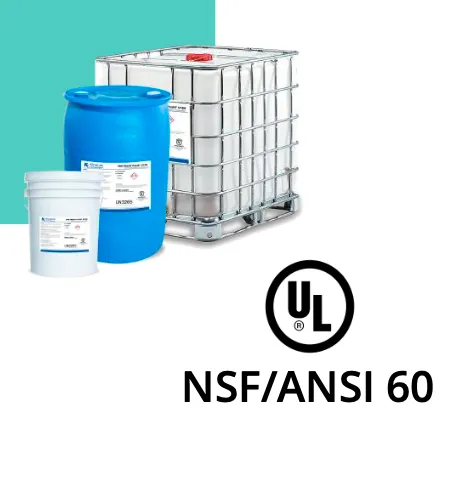 <p>Non-oxidizing sanitizing agent<br>Specially formulated for microbiological matter removal<br>Compatible with film and cellulose acetate membranes<br>Liquid formulation<br>Recommended for RO, NF, and UF membranes</p>
<p>Packed on 5 gallon bottle</p>