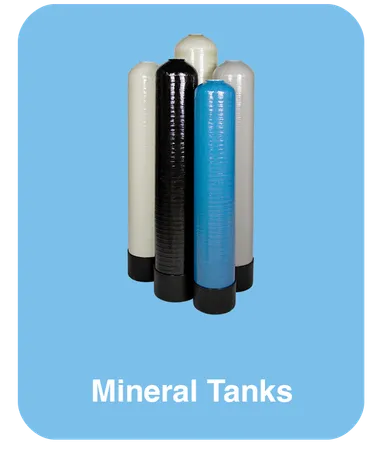 FRP Mineral Tanks for Softeners & Filters | All For Water