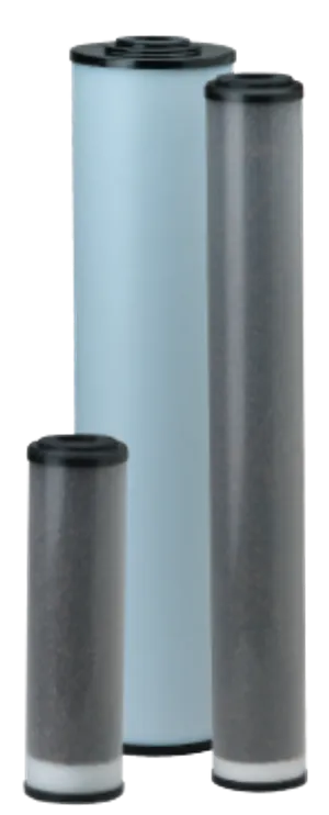 <table>
<thead>
<tr>
<th scope="col">Model</th>
<th scope="col">Item #</th>
<th scope="col">Dimensions</th>
<th scope="col">Capacity (Grains / mg TDS as CaCO3)</th>
<th scope="col">Pressure Drop @ Flow</th>
<th scope="col">Suggested Flow Rate</th>
</tr>
</thead>
<tbody>
<tr>
<td>PCF1-10MB</td>
<td>155273-43</td>
<td>2.67" x 9.75"</td>
<td>270 (17,500)</td>
<td>1.5 psi @ 0.25 gpm</td>
<td>0.25 gpm</td>
</tr>
<tr>
<td>PCF1-20MB</td>
<td>155274-43</td>
<td>2.67" x 20"</td>
<td>600 (38,800)</td>
<td>3.4 psi @ 0.50 gpm</td>
<td>0.50 gpm</td>
</tr>
<tr>
<td>BBF1-20MB</td>
<td>155281-43</td>
<td>4.50" x 20" (Big Blue)</td>
<td>1,850 (120,000)</td>
<td>1.1 psi @ 1.25 gpm</td>
<td>1.25 gpm</td>
</tr>
</tbody>
</table>
<p>Media: Mixed bed DI resins (Cation R-SO3-H+, Anion R-N(CH2)2(C2H2OH)+OH-)<br>Physical Form: Moist spherical bead<br>Percent Conversion: Hydrogen 99% min, Hydroxide 95% min<br>Endcaps/Shell/Pre-Filter/Post-Filter: Polypropylene<br>Gaskets: Buna-N<br>Temp Rating: 40&deg;F&ndash;100&deg;F (4.4&deg;C&ndash;37.8&deg;C)<br>Applications: Circuit board printing, pharmaceutical use, cosmetics, steam/humidification systems, recirculating/cooling towers, power generation, medical/laboratory use, lasers, jet water sprayers, boiler make-up water<br>Caution: Do not use on equipment with an electric conductivity water level indicator</p>
<p>The Pentek PCF Series was developed to meet the demanding requirements for deionized water across a wide range of industries. Each cartridge is manufactured using mixed bed resin that has undergone additional post-production steps to minimize total organic carbon (TOC) levels, delivering high-purity deionized water capable of reaching up to 16 megohms.</p>
<p>These high-capacity, semi-conductor-grade resin cartridges are ideal for pharmaceutical and medical laboratories, cosmetics manufacturing, circuit board printing, and other applications where low levels of TOC and total dissolved solids (TDS) are essential. They're also well suited for steam processing, humidification systems, recirculating and cooling towers, power generating equipment, lasers, jet water sprayers, and boiler make-up water.</p>
<p>Available in three sizes with capacities ranging from 270 to 1,850 grains, the PCF Series offers a convenient, cost-effective deionization solution scaled to your flow rate and volume needs. Select the model below that matches your application requirements.</p>