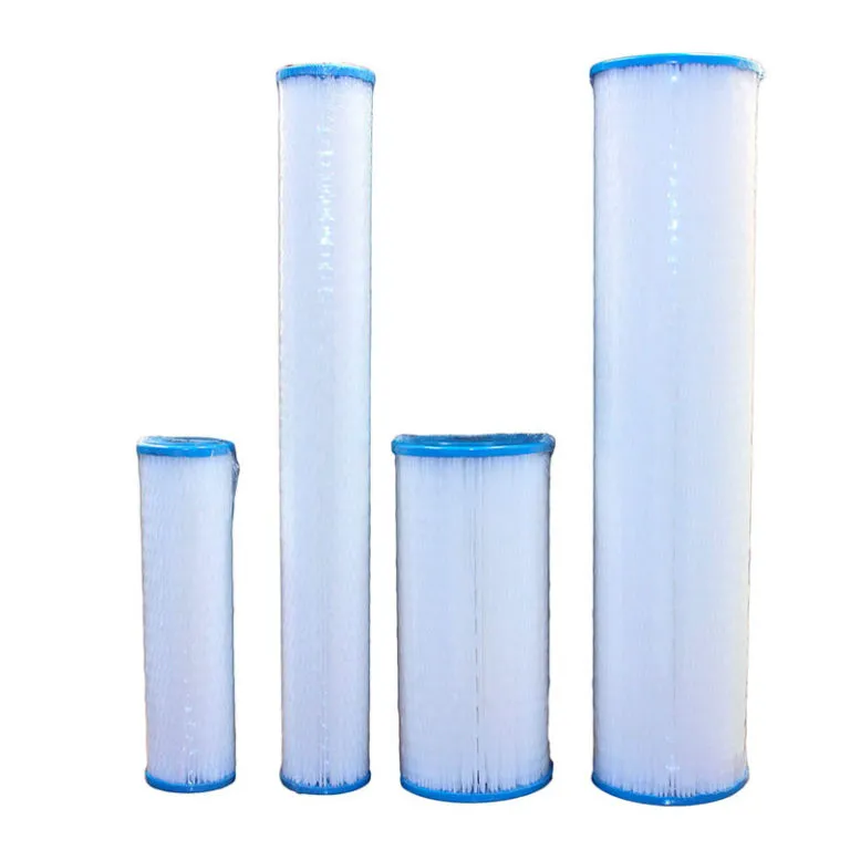 <p>Washable PP cartridge with large filtration surface<br>Protective net outside<br>NSF certified<br>Individually wrapped</p>
<table id="tablepress-55" class="tablepress tablepress-id-55 small-table">
<thead>
<tr class="row-1 odd">
<th class="column-1">Item Part</th>
<th class="column-2">Size</th>
<th class="column-3">Micron</th>
</tr>
</thead>
<tbody class="row-hover">
<tr class="row-2 even">
<td class="column-1">PA-10</td>
<td class="column-2">2.5&rdquo;x10&rdquo;</td>
<td class="column-3">1, 5, 10, 20, 50</td>
</tr>
<tr class="row-3 odd">
<td class="column-1">PA-XL</td>
<td class="column-2">2.5&rdquo;x20&rdquo;</td>
<td class="column-3">1, 5, 10, 20, 50</td>
</tr>
<tr class="row-4 even">
<td class="column-1">PA-JU</td>
<td class="column-2">4.5&rdquo;x10&rdquo;</td>
<td class="column-3">1, 5, 10, 20, 50</td>
</tr>
<tr class="row-5 odd">
<td class="column-1">PA-BB</td>
<td class="column-2">4.5&rdquo;x20&rdquo;</td>
<td class="column-3">1, 5, 10, 20, 50</td>
</tr>
<tr class="row-6 even">
<td class="column-1">PA-60</td>
<td class="column-2">6&rdquo;x60&rdquo;</td>
<td class="column-3">10, 20, 50</td>
</tr>
</tbody>
</table>