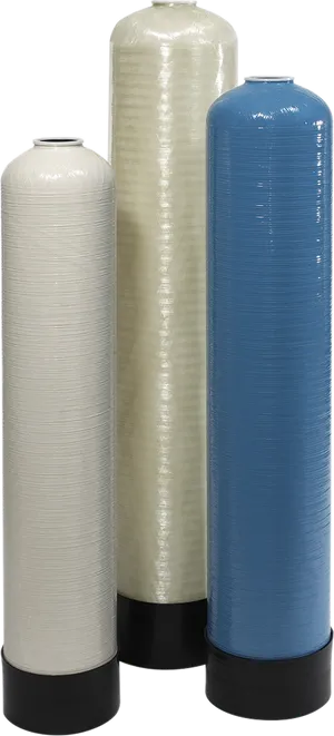 <p>Structural Polyglass vessels have been the industry standard for residential and light commercial water softener and filtration applications for over 40 years. A one-piece, seamless high-density polyethylene liner and an encapsulated, leak-free engineered polymer inlet deliver years of worry-free performance in a slim-diameter design.</p>
<p>Key features</p>
<p>One-piece seamless high-density polyethylene inner shell<br>Slim diameter with capacities from 2 to 49 gallons<br>Threaded inlet available in 2.5", 4", and 4.5" sizes<br>Optional 1.25" dome port opening on select sizes for neutralizing applications<br>Safety factor of 4:1, minimum burst pressure 600 psi<br>Max operating pressure 150 psi; max operating temperature 120&deg;F<br>Tested and certified by WQA to NSF/ANSI Std. 44 and Std. 372 (low lead)<br>Available in almond, blue, black, gray, or natural<br>Suitable for softening, filtration, and portable exchange tank applications</p>
<div id="chart">
<table>
<tbody>
<tr>
<th>Part no.</th>
<th>Description</th>
<th>Ht w/base</th>
<th>Capacity</th>
<th>Cu ft</th>
</tr>
<tr>
<td>CH30190</td>
<td>0735 PG 2.5"T</td>
<td>35.4"</td>
<td>5.2 gal</td>
<td>0.7</td>
</tr>
<tr>
<td>CH30286</td>
<td>0840 PG 2.5"T</td>
<td>40.1"</td>
<td>7.8 gal</td>
<td>1</td>
</tr>
<tr>
<td>CH30305</td>
<td>0844 PG 2.5"T</td>
<td>44.5"</td>
<td>8.7 gal</td>
<td>1.2</td>
</tr>
<tr>
<td>CH30317</td>
<td>0918 PG 2.5"T</td>
<td>18.4"</td>
<td>3.9 gal</td>
<td>0.52</td>
</tr>
<tr>
<td>CH30347</td>
<td>0935 PG 2.5"T</td>
<td>35.3"</td>
<td>8.3 gal</td>
<td>1.1</td>
</tr>
<tr>
<td>CH30367</td>
<td>0942 PG 2.5"T</td>
<td>41.9"</td>
<td>10.1 gal</td>
<td>1.4</td>
</tr>
<tr>
<td>CH30383</td>
<td>0948 PG 2.5"T</td>
<td>48.7"</td>
<td>11.8 gal</td>
<td>1.6</td>
</tr>
<tr>
<td>CH31357</td>
<td>1018 PG 2.5"T</td>
<td>18.9"</td>
<td>4.9 gal</td>
<td>0.65</td>
</tr>
<tr>
<td>CH30460</td>
<td>1035 PG 2.5"T</td>
<td>35.5"</td>
<td>10.2 gal</td>
<td>1.4</td>
</tr>
<tr>
<td>CH30491</td>
<td>1040 PG 2.5"T</td>
<td>40.3"</td>
<td>11.5 gal</td>
<td>1.54</td>
</tr>
<tr>
<td>CH30523</td>
<td>1044 PG 2.5"T</td>
<td>44.6"</td>
<td>13.1 gal</td>
<td>1.8</td>
</tr>
<tr>
<td>CH30546</td>
<td>1047 PG 2.5"T</td>
<td>47.7"</td>
<td>15.1 gal</td>
<td>2</td>
</tr>
<tr>
<td>CH30579</td>
<td>1054 PG 2.5"T</td>
<td>54.4"</td>
<td>16.4 gal</td>
<td>2.2</td>
</tr>
<tr>
<td>Consult factory</td>
<td>1054 PG 2.5"T 1.25" dome port</td>
<td>54.4"</td>
<td>16.4 gal</td>
<td>2.2</td>
</tr>
<tr>
<td>CH30646</td>
<td>1248 PG 2.5"T</td>
<td>49.0"</td>
<td>20.6 gal</td>
<td>2.8</td>
</tr>
<tr>
<td>CH30647</td>
<td>1248 PG 4"T</td>
<td>49.4"</td>
<td>20.6 gal</td>
<td>2.8</td>
</tr>
<tr>
<td>CH30666</td>
<td>1252 PG 2.5"T</td>
<td>53.0"</td>
<td>22.2 gal</td>
<td>2.97</td>
</tr>
<tr>
<td>Consult factory</td>
<td>1252 PG 2.5"T 1.25" dome port</td>
<td>53.0"</td>
<td>22.2 gal</td>
<td>2.97</td>
</tr>
<tr>
<td>CH32127</td>
<td>1252 PG 4.5"T</td>
<td>53.14"</td>
<td>22.2 gal</td>
<td>2.97</td>
</tr>
<tr>
<td>CH30721</td>
<td>1354 PG 2.5"T</td>
<td>54.3"</td>
<td>27 gal</td>
<td>3.6</td>
</tr>
<tr>
<td>Consult factory</td>
<td>1354 PG 2.5"T 1.25" dome port</td>
<td>54.3"</td>
<td>27 gal</td>
<td>3.6</td>
</tr>
<tr>
<td>CH30724</td>
<td>1354 4"T</td>
<td>54.9"</td>
<td>27 gal</td>
<td>3.6</td>
</tr>
<tr>
<td>CH32006</td>
<td>1447 4.5"T</td>
<td>47.3"</td>
<td>27.5 gal</td>
<td>3.7</td>
</tr>
<tr>
<td>CH30785</td>
<td>1465 4"T</td>
<td>66.1"</td>
<td>38 gal</td>
<td>5.1</td>
</tr>
<tr>
<td>CH30912</td>
<td>1665 4"T</td>
<td>66.2"</td>
<td>49 gal</td>
<td>6.6</td>
</tr>
<tr>
<td>CH30868</td>
<td>1665 4"T 4"B</td>
<td>78.8"</td>
<td>49 gal</td>
<td>6.6</td>
</tr>
</tbody>
</table>
</div>
<p>T = threaded top port, B = bottom port. Description code reads diameter/height (e.g. 1054 = 10" dia x 54" ht).</p>