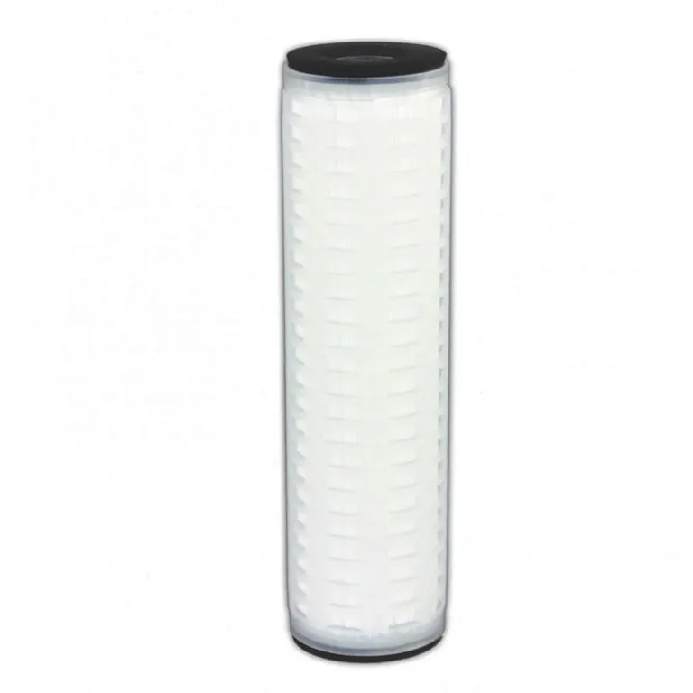 <p>Polypropylene fiber pleated filter: absolute filtration<br>Low pressure drop<br>High capacity and long life service<br>End cap configuration as per your needs (DOE, 222 flat, 222 fin, etc.)<br>Individually packed</p>
<table id="tablepress-56" class="tablepress tablepress-id-56 small-table">
<thead>
<tr class="row-1 odd">
<th class="column-1">Item Part</th>
<th class="column-2">Size</th>
<th class="column-3">Micron</th>
</tr>
</thead>
<tbody class="row-hover">
<tr class="row-2 even">
<td class="column-1">SP-10-0.2</td>
<td class="column-2">2.5&rdquo;x10&rdquo;</td>
<td class="column-3">0.2</td>
</tr>
<tr class="row-3 odd">
<td class="column-1">SP-XL-0.2</td>
<td class="column-2">2.5&rdquo;x20&rdquo;</td>
<td class="column-3">0.2</td>
</tr>
</tbody>
</table>