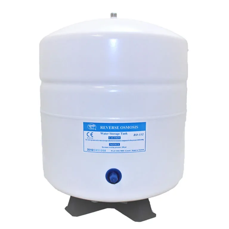 <p><strong>TK-32P</strong>: plastic tank with 3.2 gal. capacity, NSF certified</p>
<p><strong>TK-32</strong>: metal tank with 3.2 gal. capacity, NSF certified</p>
<p><strong>TK-22C</strong>: metal tank, compact, with 2.2 gal. capacity, NSF certified</p>