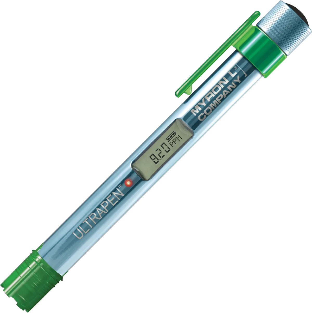 <h3><strong>ULTRAPEN&trade; PT5 Measurement Modes:</strong></h3>
<table>
<tbody>
<tr>
<td><strong>MODE</strong></td>
<td><strong>METHOD OF MEASUREMENT</strong></td>
</tr>
<tr>
<td><strong>Hold</strong></td>
<td>Displays real-time readings until stable or 3 minutes, whichever comes first, then displays final readings.</td>
</tr>
<tr>
<td><strong>LIVE</strong></td>
<td>Displays real-time readings continuously for up to 5 minutes.</td>
</tr>
</tbody>
</table>
<h3><strong>ULTRAPEN&trade; PT5 Parameter Modes:</strong></h3>
<table>
<tbody>
<tr>
<td><strong>MODE</strong></td>
<td><strong>PARAMETER MEASURED</strong></td>
</tr>
<tr>
<td><strong>DO Default</strong></td>
<td>Display alternates between DO Concentration in ppm, DO Saturation in % and Temperature.</td>
</tr>
<tr>
<td><strong>DO Concentration</strong></td>
<td>Display alternates between DO Concentration in ppm and Temperature.</td>
</tr>
<tr>
<td><strong>DO Saturation</strong></td>
<td>Display alternates between DO Saturation in % and Temperature.</td>
</tr>
</tbody>
</table>
<h3><strong>ULTRAPEN&trade; PT5 Specifications:</strong></h3>
<table>
<tbody>
<tr>
<td><strong>Specifications</strong></td>
<td>DO Concentration</td>
<td>DO Saturation</td>
<td>Temperature</td>
</tr>
<tr>
<td>Ranges</td>
<td>0-20 ppm</td>
<td>0-200%</td>
<td>0 &ndash; 71&deg;C / 32 &ndash; 160&deg;F</td>
</tr>
<tr>
<td>Accuracy<span style="font-weight: 400;"><sup>1</sup></span></td>
<td>&plusmn; 0.2 ppm or &plusmn; 2% of the reading, whichever is greater (up to 40&ordm;C)</td>
<td>0.0% to &le; 100.0%: &plusmn; 20 counts; &gt;100%: &plusmn; 2% of the reading.</td>
<td>&plusmn; 0.1&deg;C</td>
</tr>
<tr>
<td>Resolution</td>
<td>0.01 ppm</td>
<td>0.1%</td>
<td>0.1&deg;C/F</td>
</tr>
</tbody>
</table>
<table>
<tbody>
<tr>
<td>Altitude Adjustment:</td>
<td>-2,000 ft. to 15,000 ft. in increments of 100 ft.</td>
</tr>
<tr>
<td>Salinity Adjustment:</td>
<td>0 &ndash; 50 ppt in increments of 1 ppt</td>
</tr>
<tr>
<td>Time to Reading Stabilization:</td>
<td>10 &ndash; 180 seconds</td>
</tr>
<tr>
<td>Calibration Methods:</td>
<td>1 or 2 Point; 0 ppm DO Calibration Solution, Air or Water</td>
</tr>
<tr>
<td>Operating/Storage Temperature:</td>
<td>0 &ndash; 55&deg;C / 32 &ndash; 131&deg;F</td>
</tr>
<tr>
<td>Power Consumption:</td>
<td>Active Mode: 30 &ndash; 140 mA, Sleep Mode: 2 &micro;A</td>
</tr>
<tr>
<td>Temperature Compensation for Membrane Permeability:</td>
<td>Automatic</td>
</tr>
<tr>
<td>Physical Dimensions:</td>
<td>17.15 cm L x 1.59 cm D or 6.75 in. L x .625 in. D</td>
</tr>
<tr>
<td>Weight:</td>
<td>54 g or 1.94 oz.</td>
</tr>
<tr>
<td>Case Material:</td>
<td>Anodized Aircraft Aluminum with Protective Coating</td>
</tr>
<tr>
<td>Battery Type:</td>
<td>N type, Alkaline 1.5 V</td>
</tr>
<tr>
<td>Water Resistance:</td>
<td>IP67 and NEMA 6</td>
</tr>
<tr>
<td>EN61236-1: 2006 &ndash; Annex A: 2008; 1999/5/EC Annex III&nbsp;</td>
<td>Electrostatic discharge to case of instrument may cause PT5 to spontaneously power ON. In this case, the PT5 will power OFF after several seconds.</td>
</tr>
</tbody>
</table>