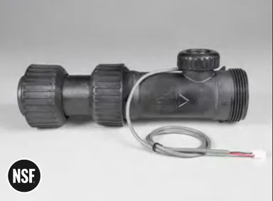 Plastic Flow Meter for Clack Valve | V3048QC, V3048QC-15 | Flow Meter For 2" Clack valve