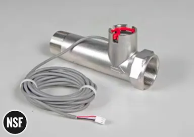 Stainless Steel Flow Meter for Clack Valve | V3040, V3040-15 | Flow Meter For 1.5" Clack valve