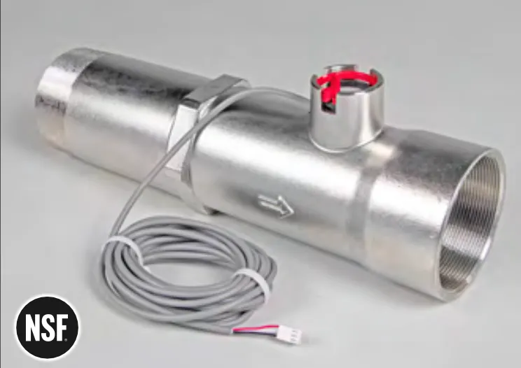 <p>Inline Stainless Steel flow meter compatible with all 3" clack valves.</p>
<p>compatible with all ws3 clack valves.</p>
<p>Order No. V3095 or V3095-15</p>
