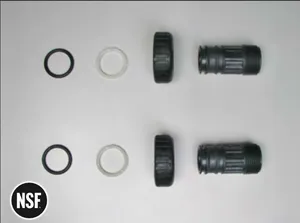 <p>3 &frasl;4&rdquo; Plastic Male NPT Assembly</p>
<p>Order No. V3007-18</p>