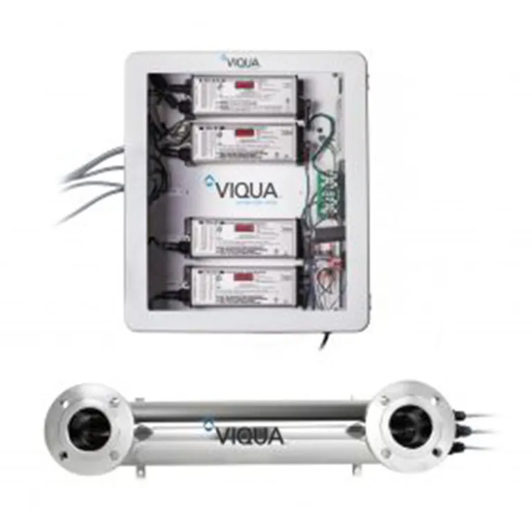 <table id="tablepress-104" class="tablepress tablepress-id-104 small-table">
<tbody class="row-hover">
<tr class="row-1 odd">
<td class="column-1">Flow Rate (30mJ/cm2)</td>
<td class="column-2">183 GPM</td>
</tr>
<tr class="row-2 even">
<td class="column-1">Connection</td>
<td class="column-2">3&rdquo; FLANGE</td>
</tr>
<tr class="row-3 odd">
<td class="column-1">Number of lamps</td>
<td class="column-2">4</td>
</tr>
<tr class="row-4 even">
<td class="column-1">Lamps</td>
<td class="column-2"><strong>S950RL-4C</strong></td>
</tr>
<tr class="row-5 odd">
<td class="column-1">Quartz</td>
<td class="column-2"><strong>QS-180</strong></td>
</tr>
<tr class="row-6 even">
<td class="column-1">Ballast</td>
<td class="column-2"><strong>BA-ICE-HF</strong></td>
</tr>
<tr class="row-7 odd">
<td class="column-1">Sensor</td>
<td class="column-2">No sensor</td>
</tr>
<tr class="row-8 even">
<td class="column-1">Chamber</td>
<td class="column-2">316 SS</td>
</tr>
<tr class="row-9 odd">
<td class="column-1">Dimensions</td>
<td class="column-2">42.5&rdquo; x 6&Prime; x 14&rdquo;</td>
</tr>
<tr class="row-10 even">
<td class="column-1">Weight</td>
<td class="column-2">78 lbs.</td>
</tr>
<tr class="row-11 odd">
<td class="column-1">Power consumption</td>
<td class="column-2">400 W</td>
</tr>
<tr class="row-12 even">
<td class="column-1">Power supply</td>
<td class="column-2">100-240V 50/60Hz</td>
</tr>
</tbody>
</table>