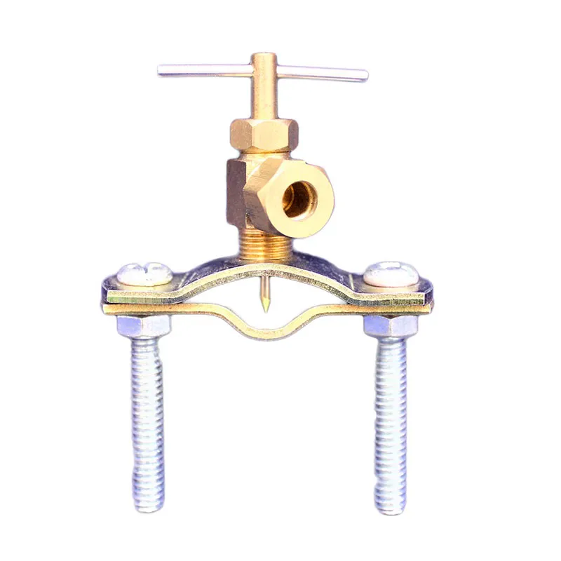 <h3 data-start="208" data-end="272"><strong data-start="212" data-end="272">Self-Piercing Valve &ndash; Brass Construction with Hand Valve</strong></h3>
<p data-start="274" data-end="538">Easily tap into your existing water supply line with our high-quality Self-Piercing Valve. Crafted from durable brass, this valve is designed to provide a secure and leak-free connection for your water filtration system.​</p>
<p data-start="540" data-end="557"><strong data-start="540" data-end="557">Key Features:</strong></p>
<ul data-start="559" data-end="1130">
<li data-start="559" data-end="656">
<p data-start="561" data-end="656"><strong data-start="561" data-end="574">Material:</strong> Durable brass construction ensures long-lasting performance and resistance to corrosion.​</p>
</li>
<li data-start="658" data-end="765">
<p data-start="660" data-end="765"><strong data-start="660" data-end="683">Pipe Compatibility:</strong> Suitable for pipes up to 1" in diameter, making it versatile for various installations.​</p>
</li>
<li data-start="767" data-end="925">
<p data-start="769" data-end="925"><strong data-start="769" data-end="789">Tube Connection:</strong> Features a &frac14;" tube connection on the diverting line, compatible with standard tubing sizes.​</p>
</li>
<li data-start="927" data-end="1060">
<p data-start="929" data-end="1060"><strong data-start="929" data-end="944">Hand Valve:</strong> Equipped with a hand valve for easy control and shut-off of water flow.​</p>
</li>
<li data-start="1062" data-end="1130">
<p data-start="1064" data-end="1130"><strong data-start="1064" data-end="1078">Item Part:</strong> SV-C-SP​</p>
</li>
</ul>
<p data-start="1132" data-end="1149"><strong data-start="1132" data-end="1149">Applications:</strong></p>
<ul data-start="1151" data-end="1547">
<li data-start="1151" data-end="1222">
<p data-start="1153" data-end="1222">Reverse osmosis systems​</p>
</li>
<li data-start="1224" data-end="1308">
<p data-start="1226" data-end="1308">Deionized and purified water systems​</p>
</li>
<li data-start="1310" data-end="1381">
<p data-start="1312" data-end="1381">Laboratory water setups​</p>
</li>
<li data-start="1383" data-end="1461">
<p data-start="1385" data-end="1461">Commercial beverage dispensing​</p>
</li>
<li data-start="1463" data-end="1547">
<p data-start="1465" data-end="1547">General water treatment applications​</p>
</li>
</ul>
<p data-start="1549" data-end="1588">&nbsp;</p>