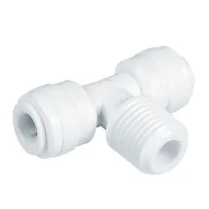 <h3 data-start="239" data-end="303"><strong data-start="243" data-end="303">Threaded T Fitting &ndash; &frac14;" Thread&nbsp; &frac14;" Tube (Polypropylene)</strong></h3>
<p data-start="305" data-end="601">Enhance your water filtration system with our high-quality Threaded T Fitting, designed for reliable performance and ease of use. Constructed from durable polypropylene, this fitting ensures long-lasting service in various water treatment applications.​</p>
<p data-start="603" data-end="620"><strong data-start="603" data-end="620">Key Features:</strong></p>
<ul data-start="622" data-end="1409">
<li data-start="622" data-end="821">
<p data-start="624" data-end="821"><strong data-start="624" data-end="662">Robust Polypropylene Construction:</strong> Offers excellent chemical resistance and durability, making it suitable for diverse water filtration environments.​</p>
</li>
<li data-start="823" data-end="985">
<p data-start="825" data-end="985"><strong data-start="825" data-end="848">Secure Connections:</strong> The &frac14;" thread and &frac14;" tube design provide a tight, leak-free seal, ensuring system integrity.​</p>
</li>
<li data-start="987" data-end="1202">
<p data-start="989" data-end="1202"><strong data-start="989" data-end="1015">Versatile Application:</strong> Ideal for use in residential, commercial, and industrial water filtration systems, including reverse osmosis units and deionized water setups.​</p>
</li>
<li data-start="1204" data-end="1409">
<p data-start="1206" data-end="1409"><strong data-start="1206" data-end="1246">Temperature and Pressure Resilience:</strong> Capable of handling pressures up to 150 psi at 70&deg;F, ensuring reliable performance under various operating conditions.​</p>
</li>
</ul>
<p data-start="1411" data-end="1430"><strong data-start="1411" data-end="1430">Specifications:</strong></p>
<ul data-start="1432" data-end="1637">
<li data-start="1432" data-end="1505">
<p data-start="1434" data-end="1505"><strong data-start="1434" data-end="1448">Item Part:</strong> AQF T 1414MT​</p>
</li>
<li data-start="1507" data-end="1572">
<p data-start="1509" data-end="1572"><strong data-start="1509" data-end="1525">Thread Size:</strong> &frac14;"​</p>
</li>
<li data-start="1574" data-end="1637">
<p data-start="1576" data-end="1637"><strong data-start="1576" data-end="1590">Tube Size:</strong> &frac14;"​</p>
</li>
</ul>
<p data-start="1639" data-end="1656"><strong data-start="1639" data-end="1656">Applications:</strong></p>
<ul data-start="1658" data-end="2052">
<li data-start="1658" data-end="1727">
<p data-start="1660" data-end="1727">Reverse osmosis systems​</p>
</li>
<li data-start="1729" data-end="1813">
<p data-start="1731" data-end="1813">Deionized and purified water systems​</p>
</li>
<li data-start="1815" data-end="1886">
<p data-start="1817" data-end="1886">Laboratory water setups​</p>
</li>
<li data-start="1888" data-end="1966">
<p data-start="1890" data-end="1966">Commercial beverage dispensing​</p>
</li>
<li data-start="1968" data-end="2052">
<p data-start="1970" data-end="2052">General water treatment applications​</p>
</li>
</ul>
<p>&nbsp;</p>