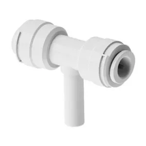 <h3 data-start="199" data-end="259"><strong data-start="203" data-end="259">Plug T Fitting &ndash; &frac14;" Thread x &frac14;" Tube (Polypropylene)</strong></h3>
<p data-start="261" data-end="380">Enhance your water filtration system with our high-quality Plug T Fitting, designed for reliable performance and ease of use. <span class="relative -mx-px my-[-0.2rem] rounded px-px py-[0.2rem] transition-colors duration-100 ease-in-out">Constructed from durable polypropylene, this fitting ensures long-lasting service in various water treatment applications.</span>​</p>
<p data-start="382" data-end="399"><strong data-start="382" data-end="399">Key Features:</strong></p>
<ul data-start="401" data-end="1058">
<li data-start="401" data-end="523">
<p data-start="403" data-end="523"><strong data-start="403" data-end="441">Robust Polypropylene Construction:</strong> Offers excellent chemical resistance and durability, making it suitable for diverse water filtration environments.​</p>
</li>
<li data-start="525" data-end="632">
<p data-start="527" data-end="632"><strong data-start="527" data-end="550">Secure Connections:</strong> The &frac14;" thread and &frac14;" tube design provide a tight, leak-free seal, ensuring system integrity.​</p>
</li>
<li data-start="634" data-end="849">
<p data-start="636" data-end="849"><strong data-start="636" data-end="662">Versatile Application:</strong> Ideal for use in residential, commercial, and industrial water filtration systems, including reverse osmosis units and deionized water setups.​</p>
</li>
<li data-start="851" data-end="1058">
<p data-start="853" data-end="1058"><strong data-start="853" data-end="893">Temperature and Pressure Resilience:</strong> Capable of handling pressures up to 150 psi at 70&deg;F, ensuring reliable performance under various operating conditions.​</p>
</li>
</ul>
<p data-start="1060" data-end="1079"><strong data-start="1060" data-end="1079">Specifications:</strong></p>
<ul data-start="1081" data-end="1292">
<li data-start="1081" data-end="1156">
<p data-start="1083" data-end="1156"><strong data-start="1083" data-end="1096">Material:</strong> Polypropylene​</p>
</li>
<li data-start="1158" data-end="1225">
<p data-start="1160" data-end="1225"><strong data-start="1160" data-end="1176">Thread Size:</strong> &frac14;"​</p>
</li>
<li data-start="1227" data-end="1292">
<p data-start="1229" data-end="1292"><strong data-start="1229" data-end="1243">Tube Size:</strong> &frac14;"​</p>
</li>
</ul>
<p data-start="1294" data-end="1311"><strong data-start="1294" data-end="1311">Applications:</strong></p>
<ul data-start="1313" data-end="1709">
<li data-start="1313" data-end="1384">
<p data-start="1315" data-end="1384">Reverse osmosis systems​</p>
</li>
<li data-start="1386" data-end="1470">
<p data-start="1388" data-end="1470">Deionized and purified water systems​</p>
</li>
<li data-start="1472" data-end="1543">
<p data-start="1474" data-end="1543">Laboratory water setups​</p>
</li>
<li data-start="1545" data-end="1623">
<p data-start="1547" data-end="1623">Commercial beverage dispensing​</p>
</li>
<li data-start="1625" data-end="1709">
<p data-start="1627" data-end="1709">General water treatment applications​</p>
</li>
</ul>