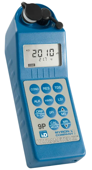 Ultrameter™ III 9PTKB – Advanced 9-Parameter Water Quality Meter for Accurate Testing | All For Water