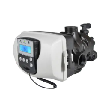 <ul>
<li>Control Valve Flow Rates: Service 165 gpm (624 lpm) (37 m3/h)<br>Backwash 175 gpm (662 lpm) (39 m3/h)</li>
<li>Epoxy coated lead free brass valve body</li>
<li>Fully programmable regeneration cycle times and sequences (maximum 9)</li>
<li>Network up to 16 valves using Cat5 cable or better</li>
<li>Methods to initiate regeneration: Meter Delayed, Meter Immediate, Time Clock Delay, Auxiliary Input, Modbus Initiated</li>
<li>Add up to 2 relay expansion boards to circuit board (sold separately)</li>
<li>Top-mount or side-mount capabilities for commercial and industrial applications</li>
<li>Programmable System types: Single, Alternating, Progressive Flow, Series</li>
<li>Day override feature; 1-28 days or 7 day</li>
<li>Blue backlight front display shows: Time and Date, Current Flow Rate, Volume Used, Volume Remaining, Days Remaining</li>
<li>Diagnostics and history viewing</li>
<li>Modbus RS485 duplex to communicate with building automation systems</li>
<li>On-Site circuit board software update capability</li>
<li>Reliable and proven DC drive</li>
<li>One piece expanding seal spacer stack assembly</li>
</ul>
<table style="width: 50.6761%;">
<thead>
<tr>
<td style="width: 41.8289%;">General</td>
<td style="width: 58.1272%;">&nbsp;</td>
</tr>
<tr>
<td style="width: 41.8289%;">Inlet/Outlet Fitting Connections</td>
<td style="width: 58.1272%;">2&rdquo; Female NPT or BSPT</td>
</tr>
<tr>
<td style="width: 41.8289%;">Cycles</td>
<td style="width: 58.1272%;">up to 9</td>
</tr>
<tr>
<td style="width: 41.8289%;">Valve Material</td>
<td style="width: 58.1272%;">Lead free brass</td>
</tr>
<tr>
<td style="width: 41.8289%;">Regeneration</td>
<td style="width: 58.1272%;">Downflow</td>
</tr>
<tr>
<td style="width: 41.8289%;">Operating Pressures</td>
<td style="width: 58.1272%;">20 - 125 psi (1.4 - 8.6 bar)</td>
</tr>
<tr>
<td style="width: 41.8289%;">Operating Temperatures</td>
<td style="width: 58.1272%;">40&ordm; - 110&ordm; F (4&ordm; - 43&ordm; C)</td>
</tr>
<tr>
<td style="width: 41.8289%;">Options</td>
<td style="width: 58.1272%;">Backwash Filter</td>
</tr>
</thead>
</table>
<table>
<thead>
<tr>
<td>FLow rates</td>
<td>&nbsp;</td>
</tr>
<tr>
<td>Service @15 psi drop</td>
<td>125 gpm (473 lpm) (28.4 m3 /h)</td>
</tr>
<tr>
<td>Backwash @25 psi drop</td>
<td>125 gpm (473 lpm) (28.4 m3 /h)</td>
</tr>
<tr>
<td>Cv Service</td>
<td>32.3</td>
</tr>
<tr>
<td>Cv Backwash</td>
<td>25.0</td>
</tr>
</thead>
</table>
<table>
<thead>
<tr>
<td>Tank applications</td>
<td>&nbsp;</td>
</tr>
<tr>
<td>Water Softener</td>
<td>18&rdquo; - 63" diameter</td>
</tr>
<tr>
<td>Water Filter</td>
<td>18&rdquo; - 48" diameter</td>
</tr>
</thead>
</table>
<table>
<thead>
<tr>
<td>Dimensions &amp; Weight</td>
<td>&nbsp;</td>
</tr>
<tr>
<td>Distributor Pilot</td>
<td>Valve Bodies with 2" Female NPT Inlet &amp; Outlet - 2.375&rdquo; OD (2" NPS) <br>Valve Bodies with 2" Female BSPT Inlet &amp; Outlet - 63mm OD</td>
</tr>
<tr>
<td>Drain Line</td>
<td>2&rdquo; Female NPT/BSPT/2.5&rdquo; Groove Lock</td>
</tr>
<tr>
<td>Brine Line</td>
<td>1&rdquo; Male NPT elbow<br>&frac34;&rdquo; x 1&rdquo; solvent weld elbow<br>Optional Adapters - 1/2&rdquo; or 5/8" OD Poly Tube Compression</td>
</tr>
<tr>
<td>Mounting Base</td>
<td>4" - 8 UN, 6&rdquo; Flange or Side Mount</td>
</tr>
<tr>
<td>Height From Top Of Tank</td>
<td>With 4" - 8 UN QC Base - 11.5&rdquo; (292mm)<br>With 6" Flange QC Base - 11.6&rdquo; (294.6mm)</td>
</tr>
<tr>
<td>Weight</td>
<td>50 lbs (22.7 Kg)</td>
</tr>
</thead>
</table>
<table>
<thead>
<tr>
<td>Cycles of Operation<br><em>Minutes</em></td>
<td>&nbsp;</td>
</tr>
<tr>
<td>Backwash 1st (upflow)</td>
<td>1 - 95</td>
</tr>
<tr>
<td>Regenerate Draw/Slow Rinse (downflow)</td>
<td>1-180 / 1-95</td>
</tr>
<tr>
<td>Fast Rinse (downflow)</td>
<td>1-95</td>
</tr>
<tr>
<td>Regenerant Refill<br><em>in service with treated water</em></td>
<td>0.1 - 99</td>
</tr>
<tr>
<td>Hold (service)</td>
<td>1 - 480</td>
</tr>
</thead>
</table>
<table>
<thead>
<tr>
<td>Electrical Specifications<br><em>All models excluding WS1.25SD</em></td>
<td>US Power Supply</td>
<td>International Power Supply</td>
</tr>
<tr>
<td>Supply Voltage</td>
<td>120VAC</td>
<td>240VAC</td>
</tr>
<tr>
<td>Supply Frequency</td>
<td>60 Hz</td>
<td>60 Hz</td>
</tr>
<tr>
<td>Output Voltage</td>
<td>24VDC</td>
<td>24VDC</td>
</tr>
<tr>
<td>Output Current</td>
<td>800 mA</td>
<td>800 mA</td>
</tr>
</thead>
</table>