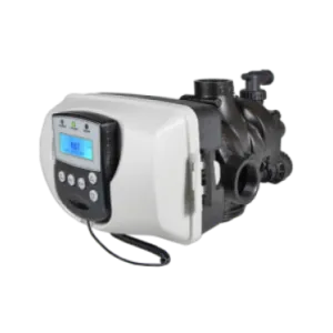 <ul>
<li>Control Valve Flow Rates: Service 165 gpm (624 lpm) (37 m3/h)<br>Backwash 175 gpm (662 lpm) (39 m3/h)</li>
<li>Epoxy coated lead free brass valve body</li>
<li>Fully programmable regeneration cycle times and sequences (maximum 9)</li>
<li>Network up to 16 valves using Cat5 cable or better</li>
<li>Methods to initiate regeneration: Meter Delayed, Meter Immediate, Time Clock Delay, Auxiliary Input, Modbus Initiated</li>
<li>Add up to 2 relay expansion boards to circuit board (sold separately)</li>
<li>Top-mount or side-mount capabilities for commercial and industrial applications</li>
<li>Programmable System types: Single, Alternating, Progressive Flow, Series</li>
<li>Day override feature; 1-28 days or 7 day</li>
<li>Blue backlight front display shows: Time and Date, Current Flow Rate, Volume Used, Volume Remaining, Days Remaining</li>
<li>Diagnostics and history viewing</li>
<li>Modbus RS485 duplex to communicate with building automation systems</li>
<li>On-Site circuit board software update capability</li>
<li>Reliable and proven DC drive</li>
<li>One piece expanding seal spacer stack assembly</li>
</ul>
<table style="width: 50.6761%;">
<thead>
<tr>
<td style="width: 41.8289%;">General</td>
<td style="width: 58.1272%;">&nbsp;</td>
</tr>
<tr>
<td style="width: 41.8289%;">Inlet/Outlet Fitting Connections</td>
<td style="width: 58.1272%;">2&rdquo; Female NPT or BSPT</td>
</tr>
<tr>
<td style="width: 41.8289%;">Cycles</td>
<td style="width: 58.1272%;">up to 9</td>
</tr>
<tr>
<td style="width: 41.8289%;">Valve Material</td>
<td style="width: 58.1272%;">Lead free brass</td>
</tr>
<tr>
<td style="width: 41.8289%;">Regeneration</td>
<td style="width: 58.1272%;">Downflow</td>
</tr>
<tr>
<td style="width: 41.8289%;">Operating Pressures</td>
<td style="width: 58.1272%;">20 - 125 psi (1.4 - 8.6 bar)</td>
</tr>
<tr>
<td style="width: 41.8289%;">Operating Temperatures</td>
<td style="width: 58.1272%;">40&ordm; - 110&ordm; F (4&ordm; - 43&ordm; C)</td>
</tr>
<tr>
<td style="width: 41.8289%;">Options</td>
<td style="width: 58.1272%;">Backwash Filter</td>
</tr>
</thead>
</table>
<table>
<thead>
<tr>
<td>FLow rates</td>
<td>&nbsp;</td>
</tr>
<tr>
<td>Service @15 psi drop</td>
<td>125 gpm (473 lpm) (28.4 m3 /h)</td>
</tr>
<tr>
<td>Backwash @25 psi drop</td>
<td>125 gpm (473 lpm) (28.4 m3 /h)</td>
</tr>
<tr>
<td>Cv Service</td>
<td>32.3</td>
</tr>
<tr>
<td>Cv Backwash</td>
<td>25.0</td>
</tr>
</thead>
</table>
<table>
<thead>
<tr>
<td>Tank applications</td>
<td>&nbsp;</td>
</tr>
<tr>
<td>Water Softener</td>
<td>18&rdquo; - 63" diameter</td>
</tr>
<tr>
<td>Water Filter</td>
<td>18&rdquo; - 48" diameter</td>
</tr>
</thead>
</table>
<table>
<thead>
<tr>
<td>Dimensions &amp; Weight</td>
<td>&nbsp;</td>
</tr>
<tr>
<td>Distributor Pilot</td>
<td>Valve Bodies with 2" Female NPT Inlet &amp; Outlet - 2.375&rdquo; OD (2" NPS) <br>Valve Bodies with 2" Female BSPT Inlet &amp; Outlet - 63mm OD</td>
</tr>
<tr>
<td>Drain Line</td>
<td>2&rdquo; Female NPT/BSPT/2.5&rdquo; Groove Lock</td>
</tr>
<tr>
<td>Brine Line</td>
<td>1&rdquo; Male NPT elbow<br>&frac34;&rdquo; x 1&rdquo; solvent weld elbow<br>Optional Adapters - 1/2&rdquo; or 5/8" OD Poly Tube Compression</td>
</tr>
<tr>
<td>Mounting Base</td>
<td>4" - 8 UN, 6&rdquo; Flange or Side Mount</td>
</tr>
<tr>
<td>Height From Top Of Tank</td>
<td>With 4" - 8 UN QC Base - 11.5&rdquo; (292mm)<br>With 6" Flange QC Base - 11.6&rdquo; (294.6mm)</td>
</tr>
<tr>
<td>Weight</td>
<td>50 lbs (22.7 Kg)</td>
</tr>
</thead>
</table>
<table>
<thead>
<tr>
<td>Cycles of Operation<br><em>Minutes</em></td>
<td>&nbsp;</td>
</tr>
<tr>
<td>Backwash 1st (upflow)</td>
<td>1 - 95</td>
</tr>
<tr>
<td>Regenerate Draw/Slow Rinse (downflow)</td>
<td>1-180 / 1-95</td>
</tr>
<tr>
<td>Fast Rinse (downflow)</td>
<td>1-95</td>
</tr>
<tr>
<td>Regenerant Refill<br><em>in service with treated water</em></td>
<td>0.1 - 99</td>
</tr>
<tr>
<td>Hold (service)</td>
<td>1 - 480</td>
</tr>
</thead>
</table>
<table>
<thead>
<tr>
<td>Electrical Specifications<br><em>All models excluding WS1.25SD</em></td>
<td>US Power Supply</td>
<td>International Power Supply</td>
</tr>
<tr>
<td>Supply Voltage</td>
<td>120VAC</td>
<td>240VAC</td>
</tr>
<tr>
<td>Supply Frequency</td>
<td>60 Hz</td>
<td>60 Hz</td>
</tr>
<tr>
<td>Output Voltage</td>
<td>24VDC</td>
<td>24VDC</td>
</tr>
<tr>
<td>Output Current</td>
<td>800 mA</td>
<td>800 mA</td>
</tr>
</thead>
</table>